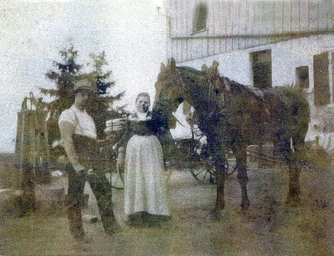 Das Gründerehepaar Thomas 1905