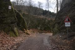 Die Schlucht zum Nasseplatz