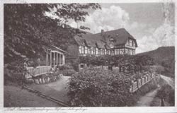 Der Neubau des Löwenburger Hof im Jahr 1910